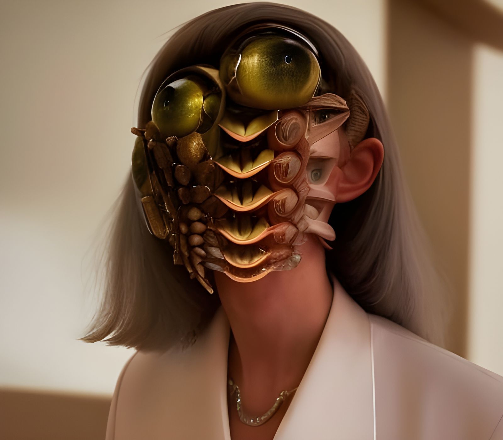 Eldritch Mandelbulb Junctions: Hyperreal Digital Art