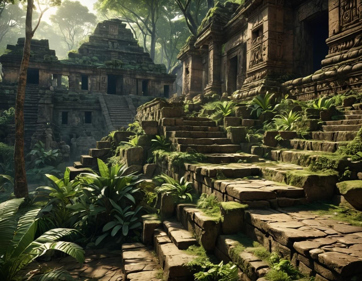 Lost Mesoamerican City Reclaimed by Jungle