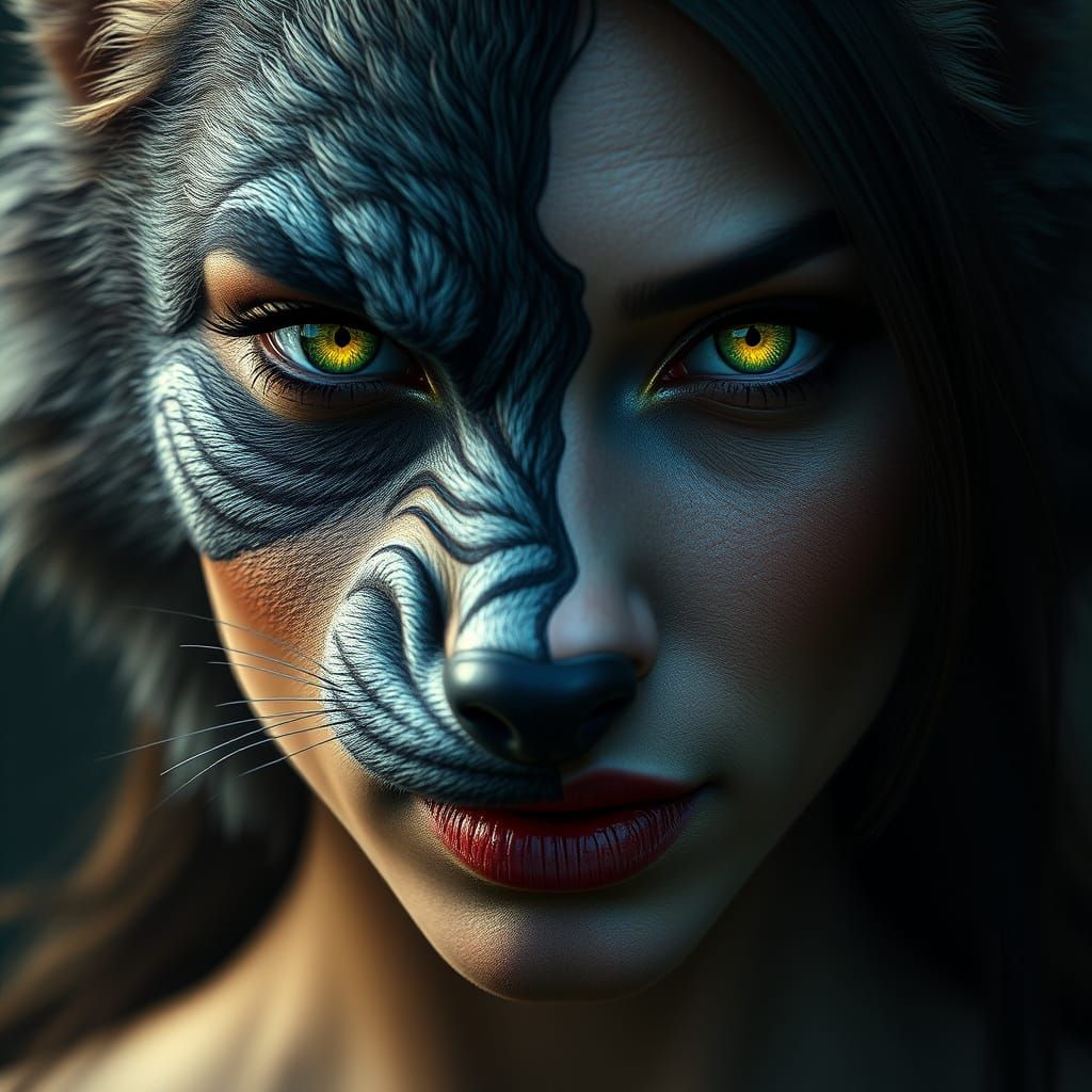 Fantastical Beauty in Contrasting Realms