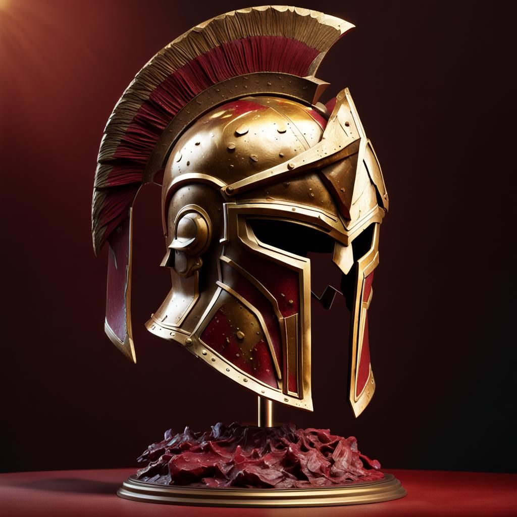 Spartan helmet