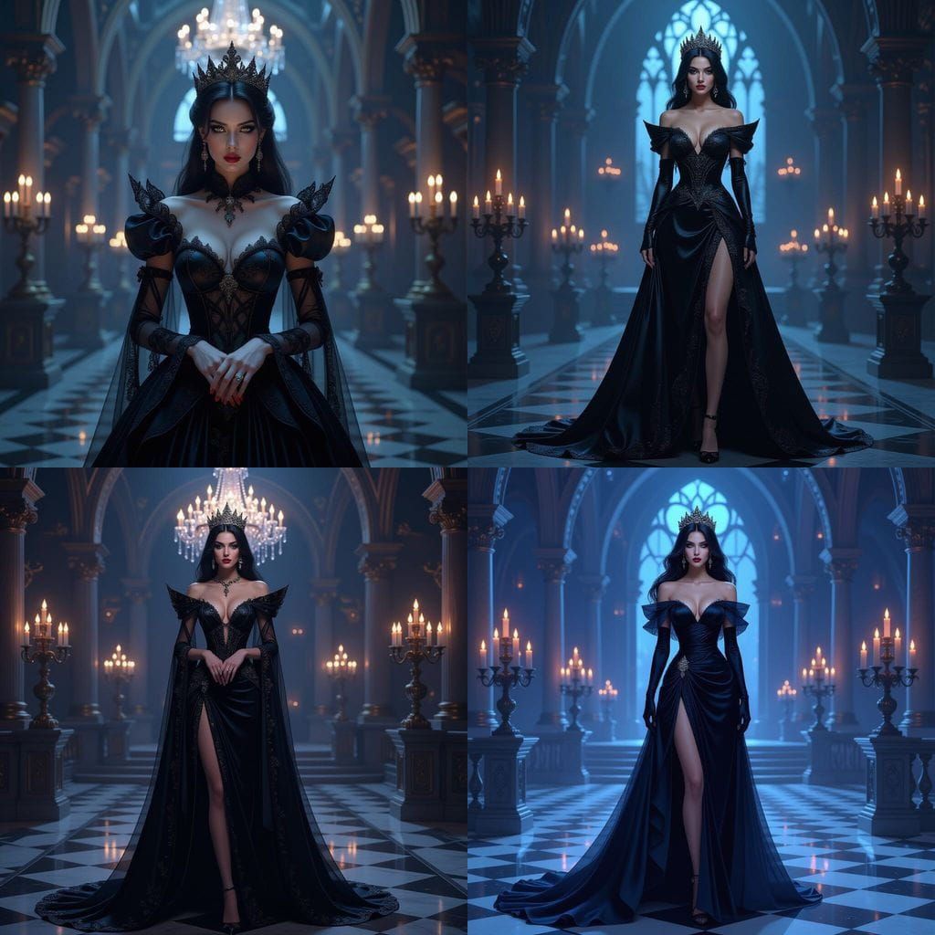 Princess of Pride in Dark Fantasy Palace
