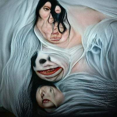 Futuristic Cityscape at Night in Cyberpunk Style