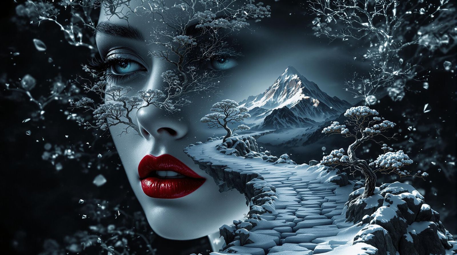 And if you See my reflection in Snow Coloured hills @Lucyali...