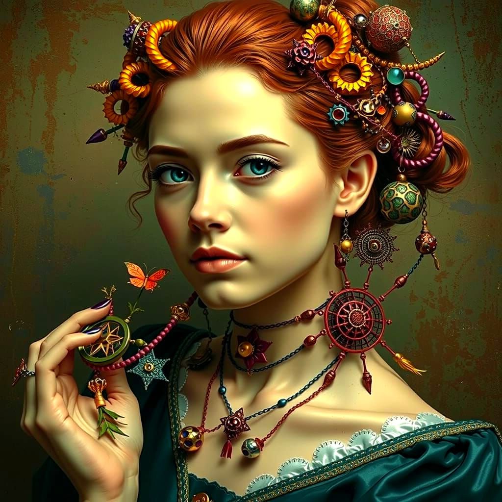 Hyperrealistic Geometric Abstraction in Vivid Colors