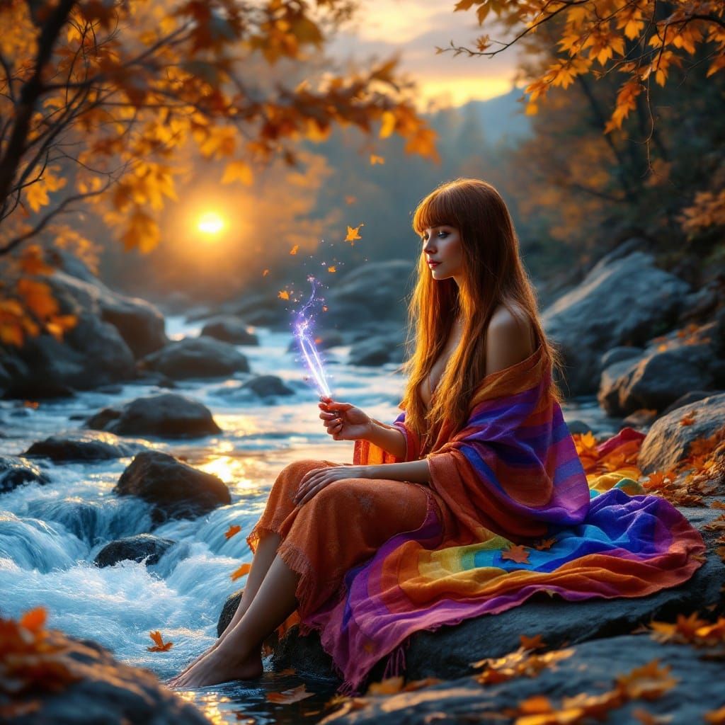 Ethereal Woman by Autumn Stream, Fantasy Concept Art