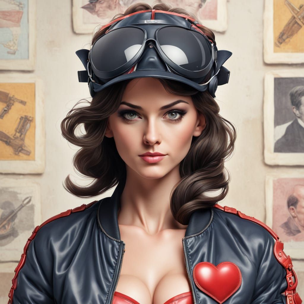 Love Bombing Strikes Again in Vibrant Digital Art