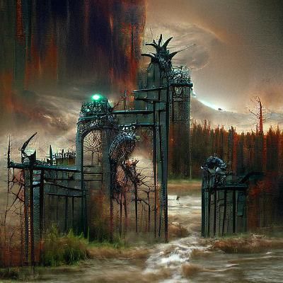 Gates in Post-apocalyptic world