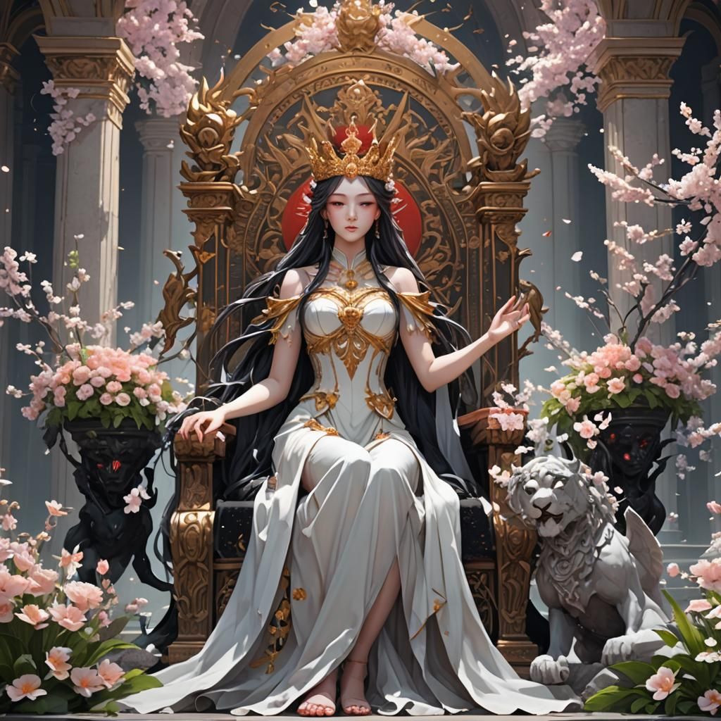 Persephone Enthroned: Anime Art of the Underworld