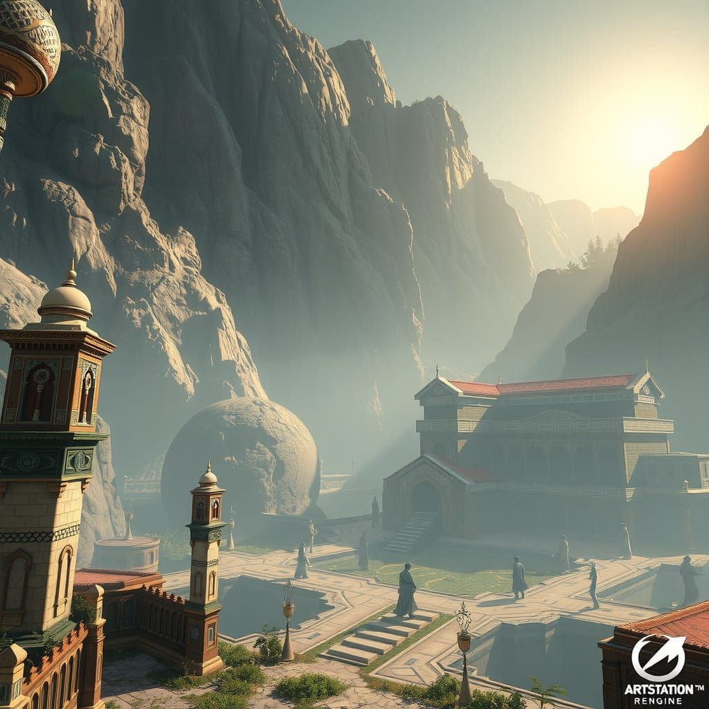 Epic 3D Videogame Graphics in 8K Resolution