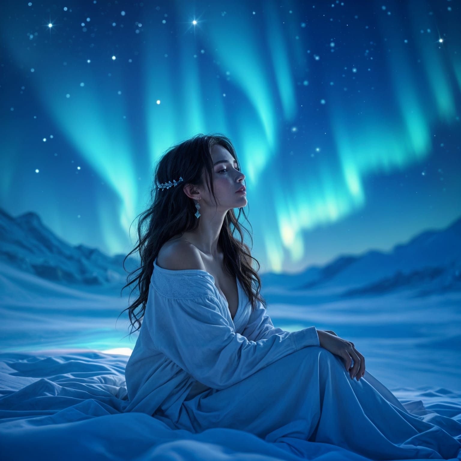 Eternal Beam of Beauty: A Luminous Vision