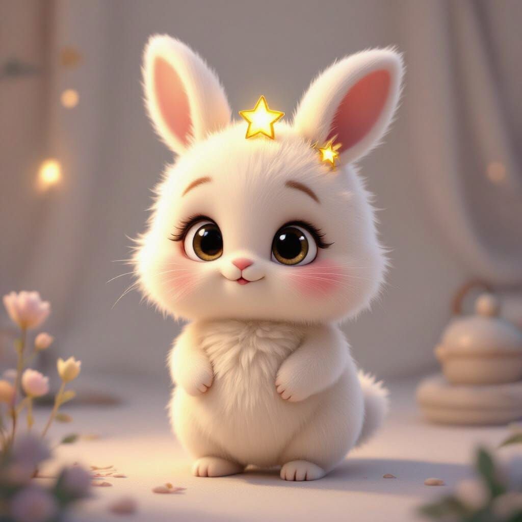 Cute Plushie Guardian Creature for Kids