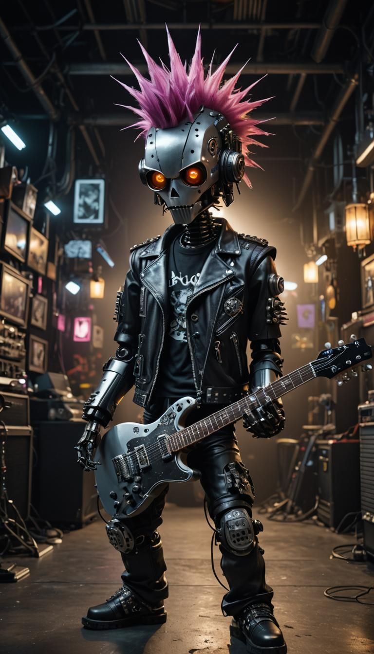 Punkrocker Robot