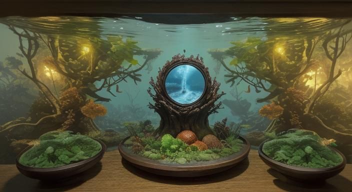 Hyperrealistic Tomato Monster Portrait in Golden Hour