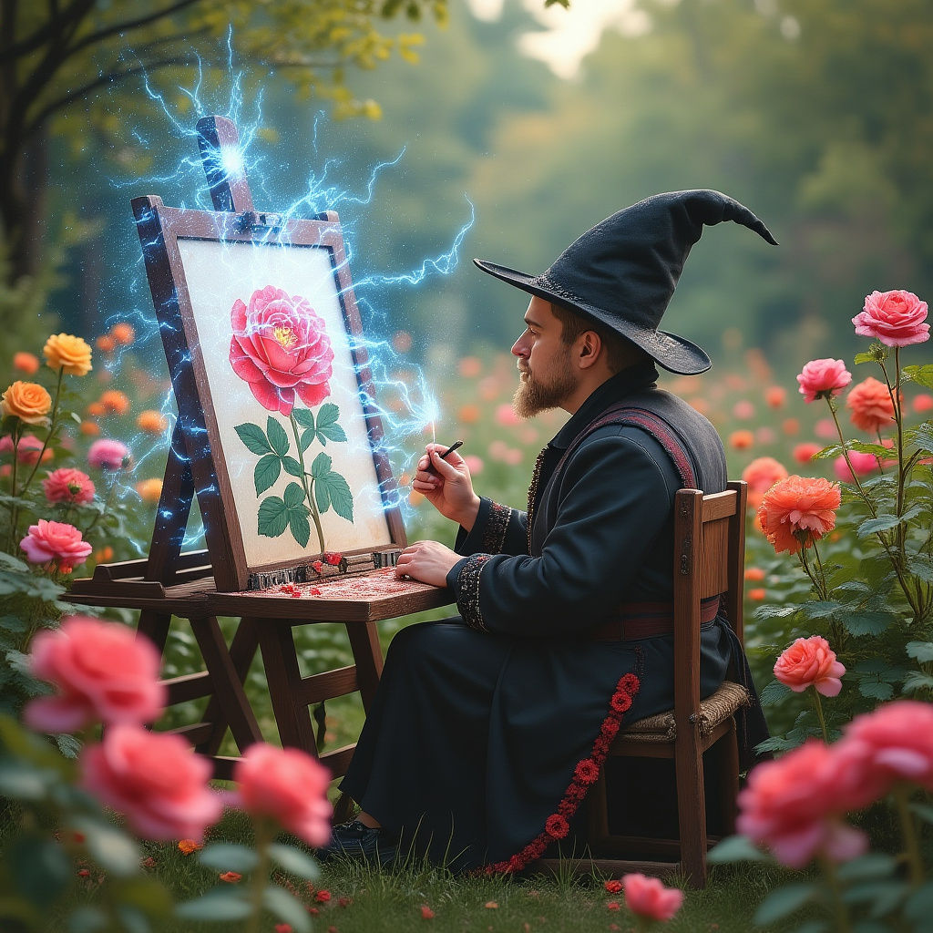 Magical painting