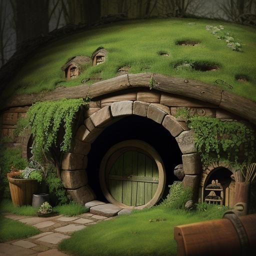 Charming Hobbit Hole in the Shire