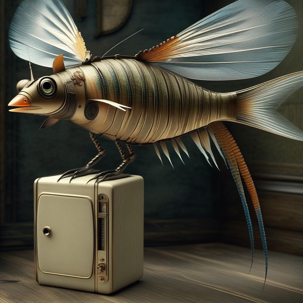 Exotic Aliens and Pets in Hyperrealistic Style