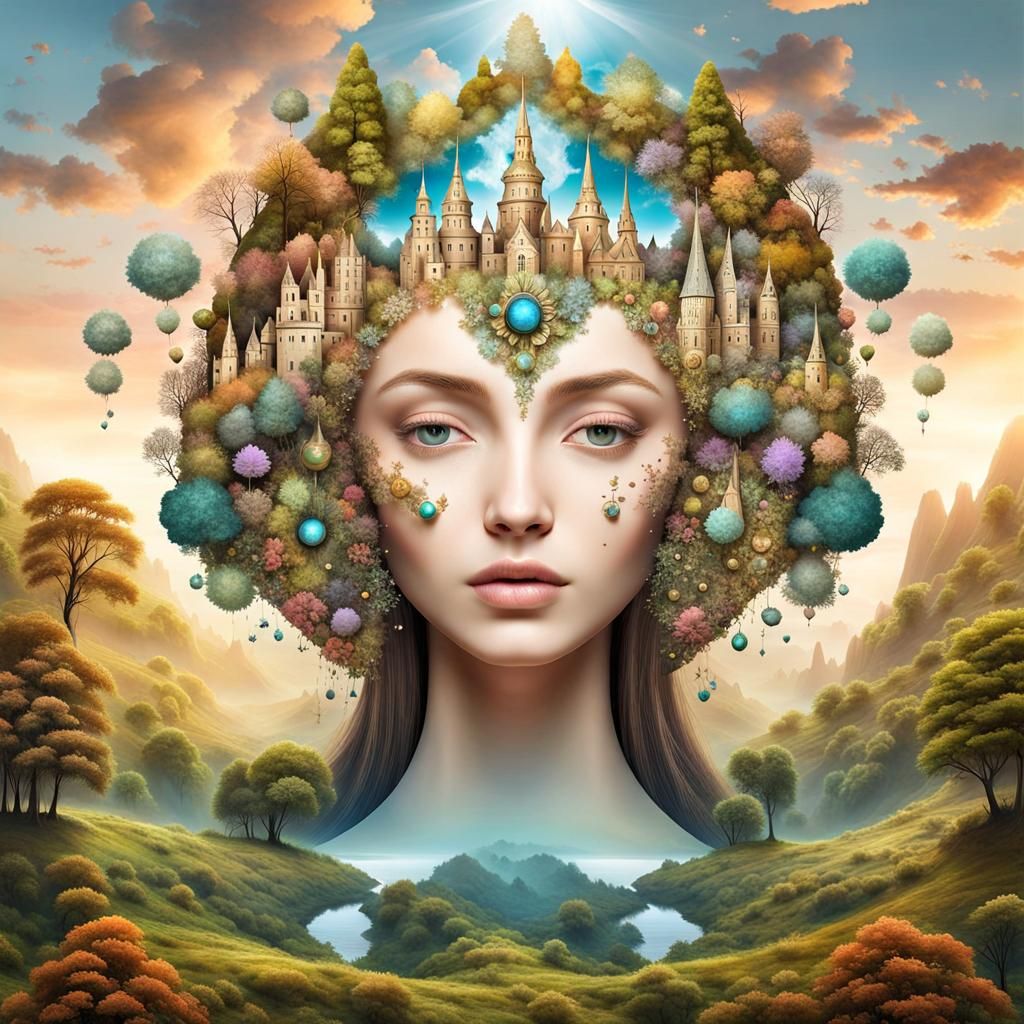 Mystical Knolling of a Fairytale Landscape