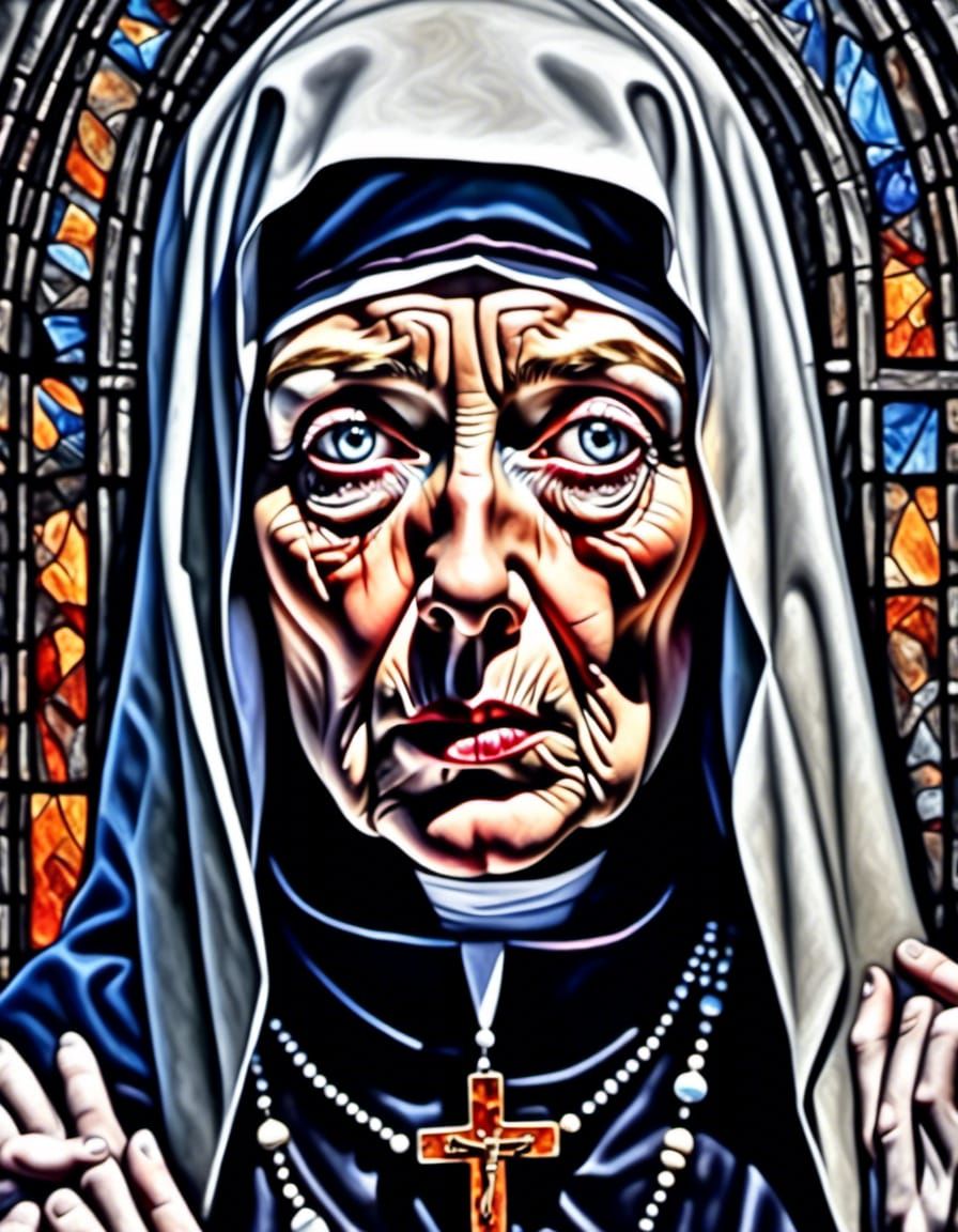 gothic nun