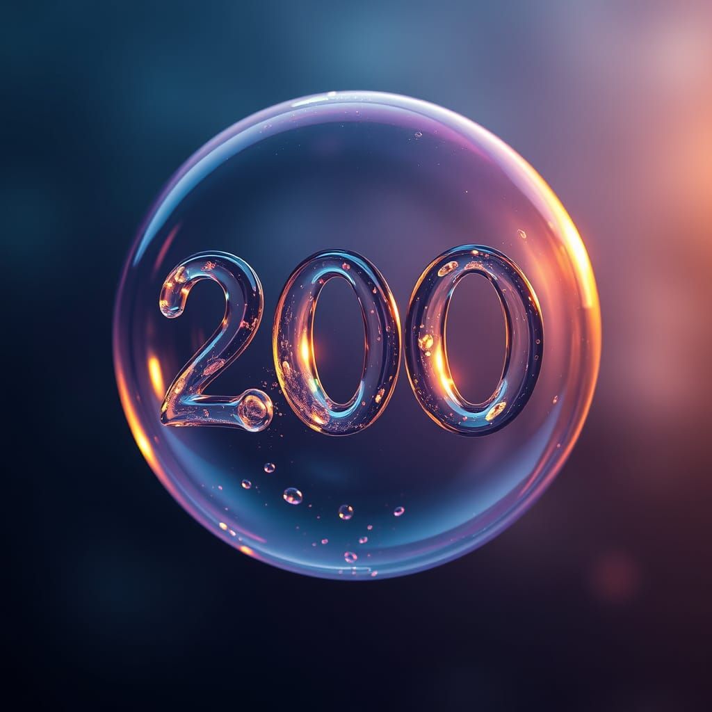 Fantasy Concept Art: Delicate Watery Bubble Encapsulates Num...