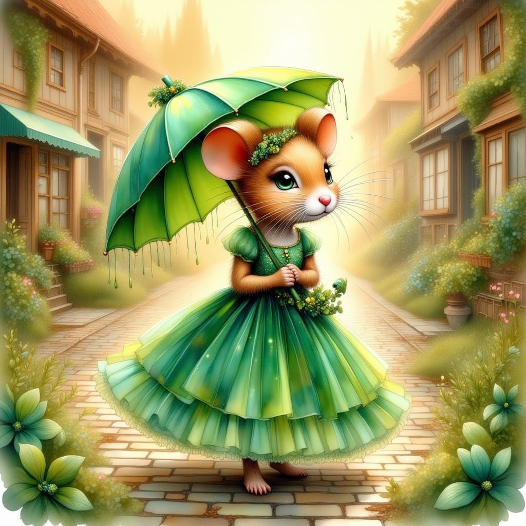 Lil Eunice ready for the dance