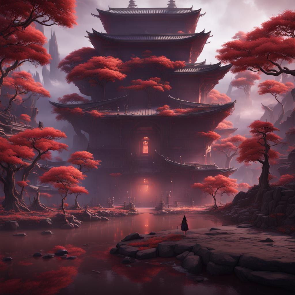 Itachi Uchiha Detailed Matte Painting