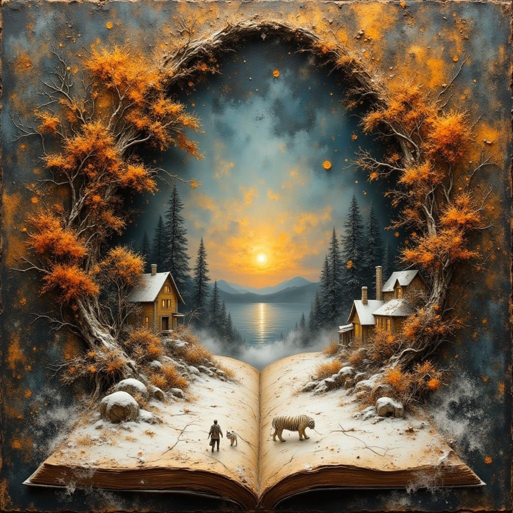 Fantasy art - the wonder that lies within books