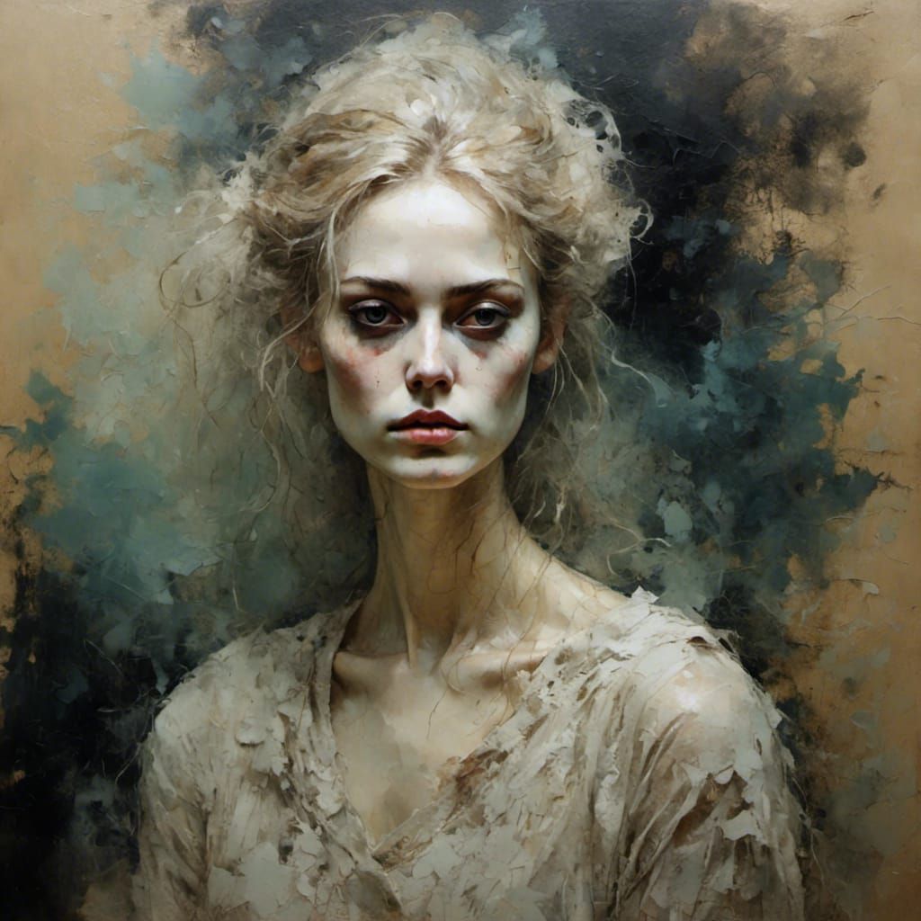 Ghost portrait <lora:Oils - Sfumato:1.0>