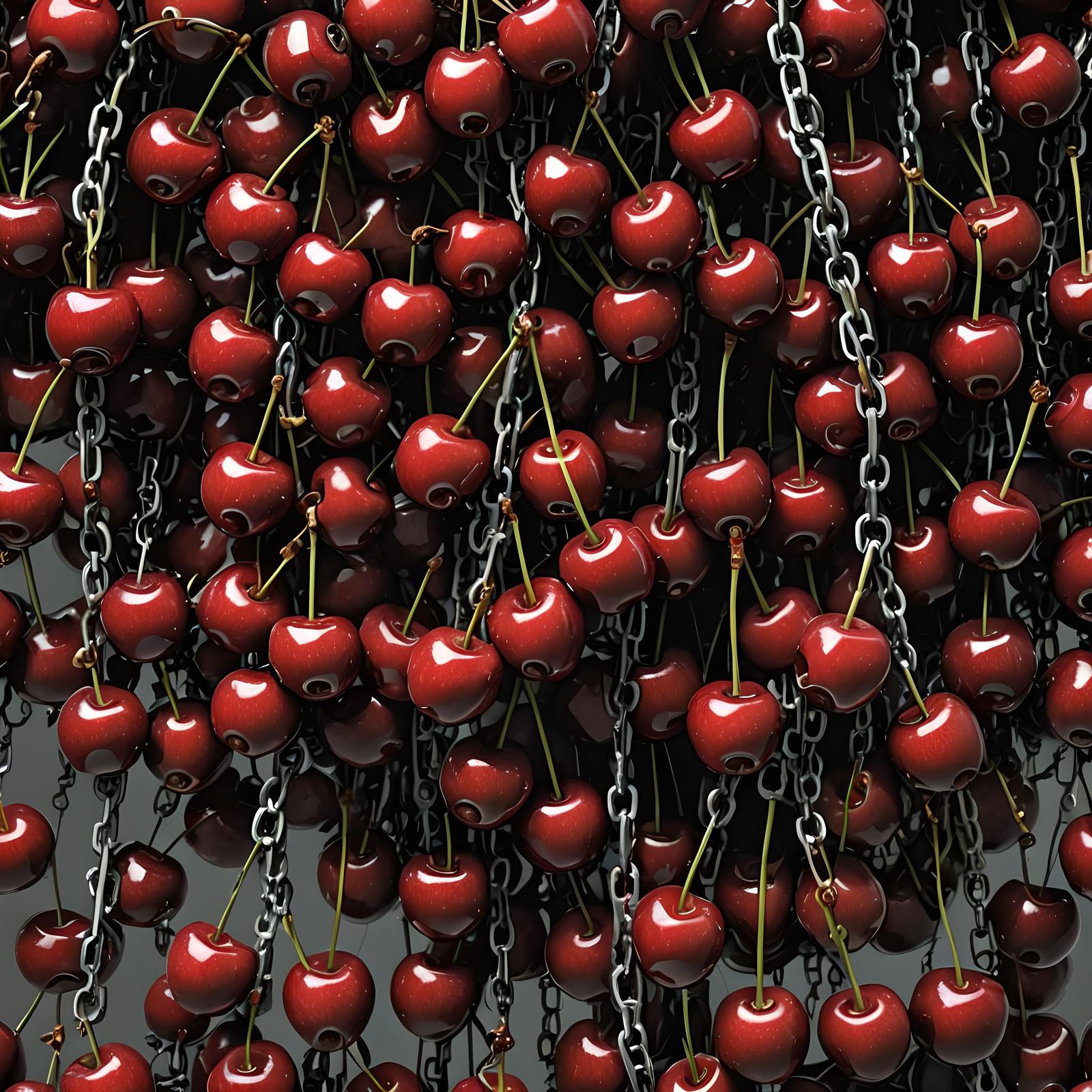 Metal Cherries: Dark Nanopunk Concept Art