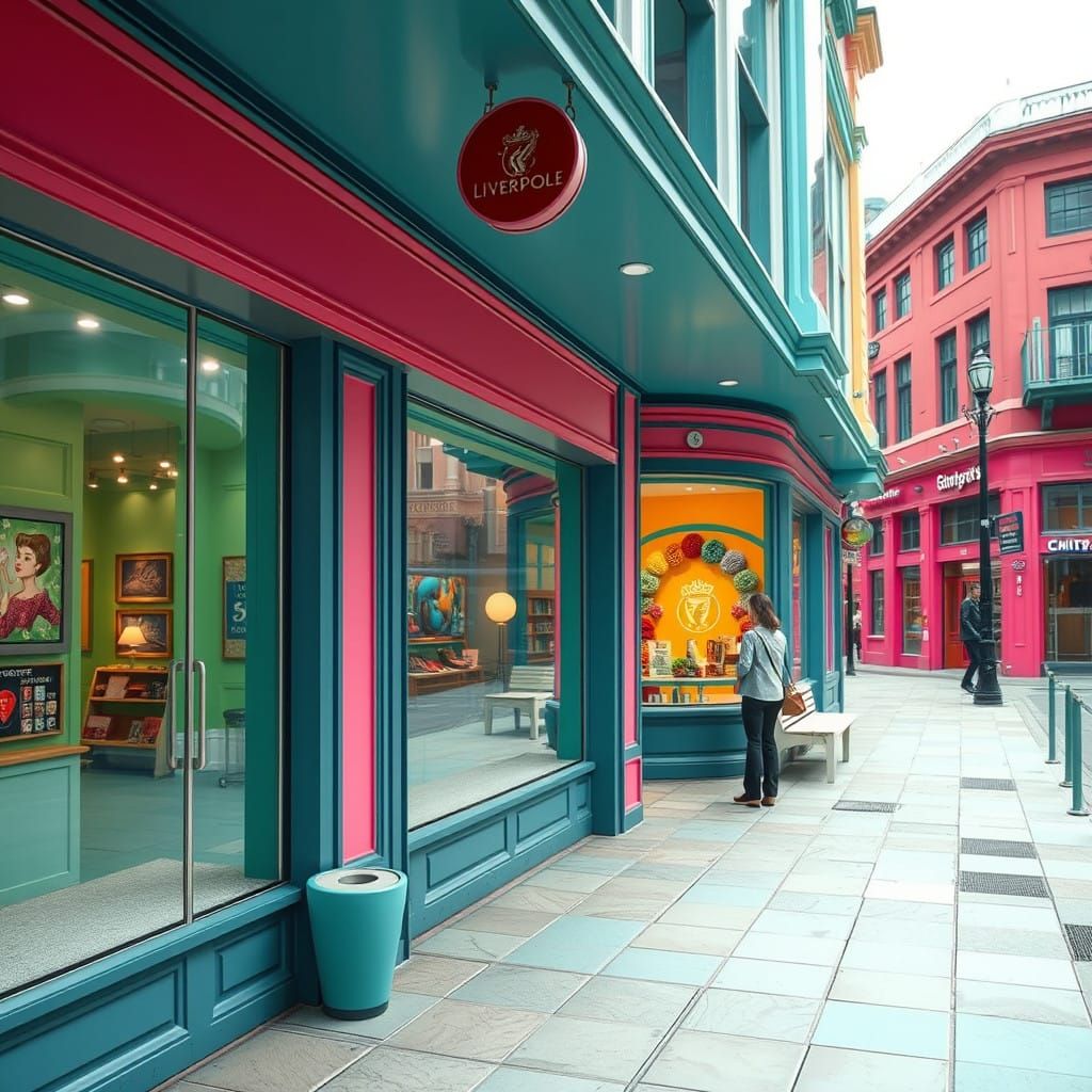 Liverpool City Centre Transformed into Vibrant Flavoured Oxy...