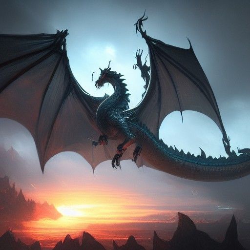 Dragon War VII: Dark Fantasy Concept Art