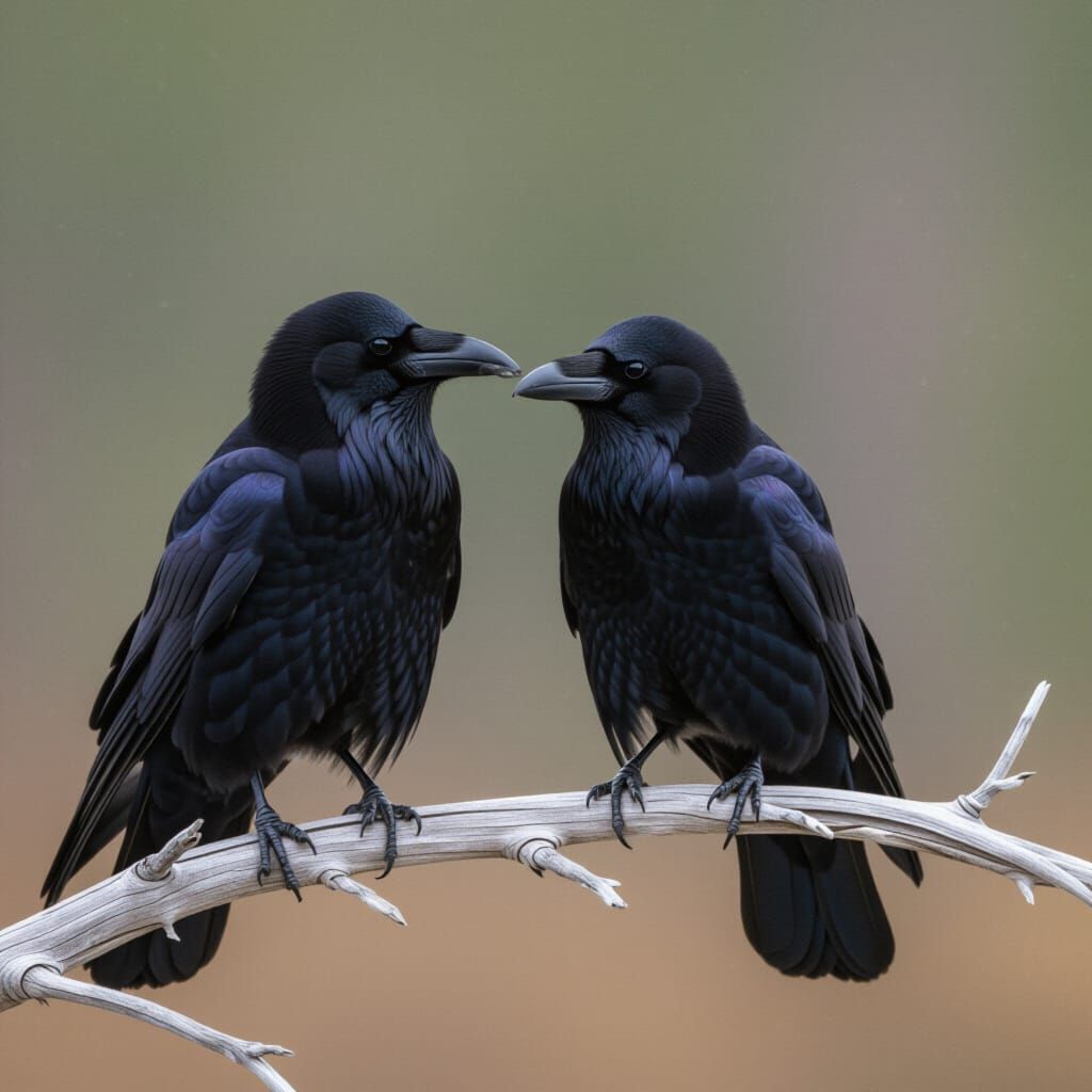 Ravens on a Branch