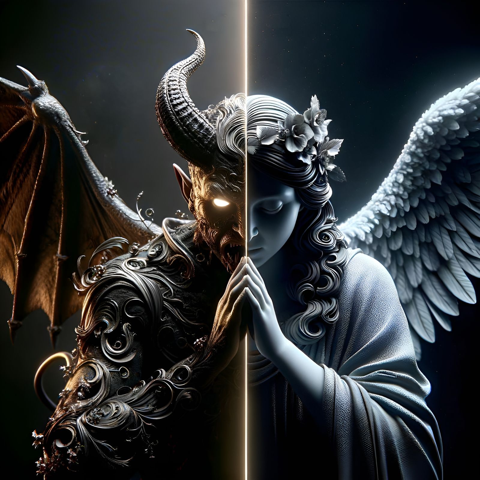 Hyperrealistic Image with Intricate Details and Sharp Focus