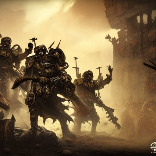 Death Korps of Krieg Battle Scene