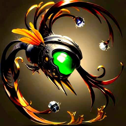 Flamboyant Abstract Colorful Design