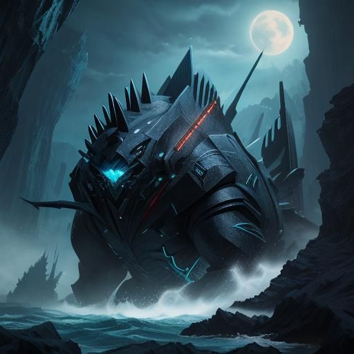 Emo Cat-Boy Fights Sea Monster, Ben 10 Style