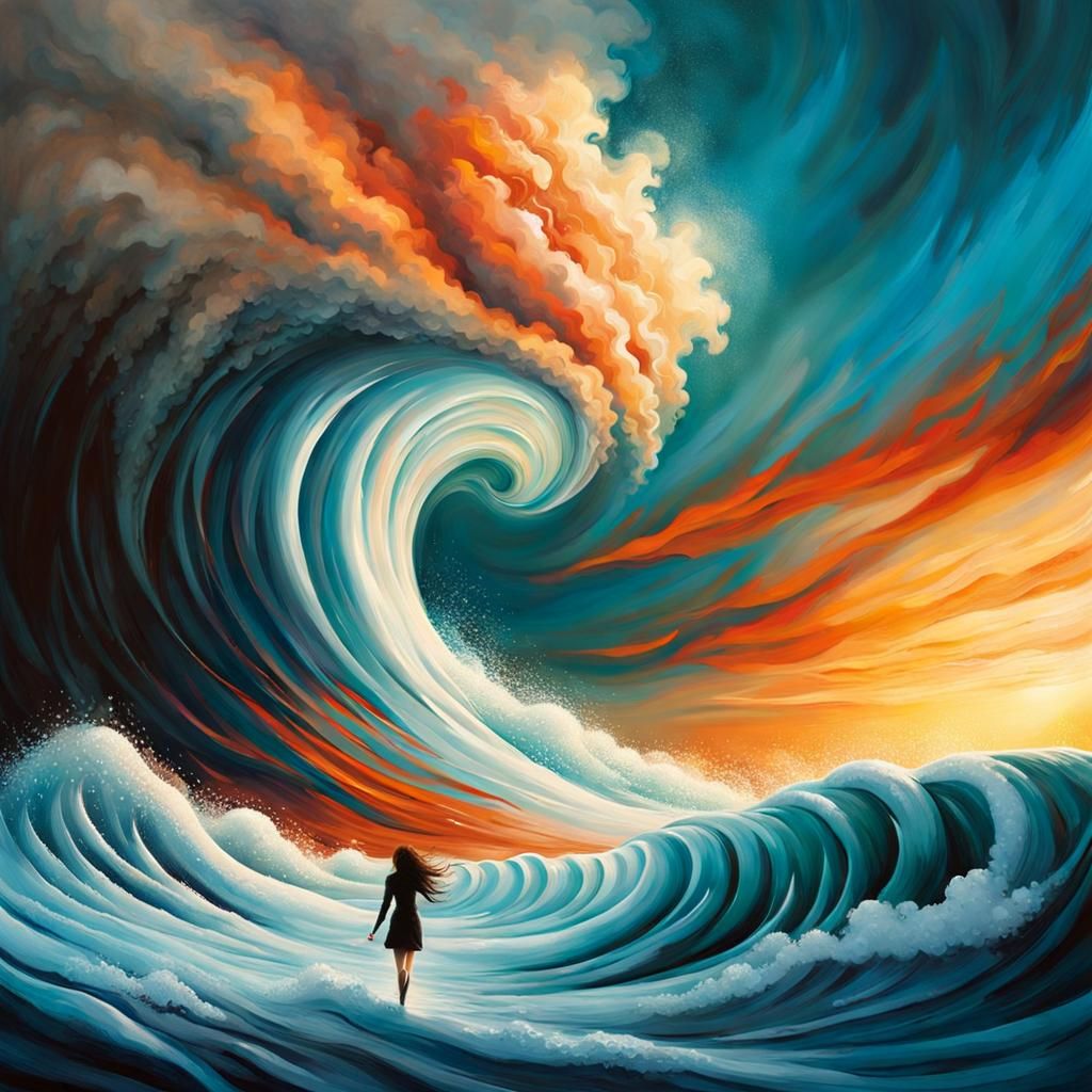 She did not fear the ocean...