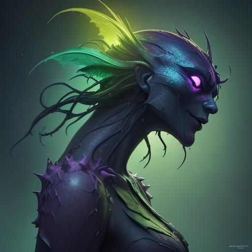 imaginary human monster