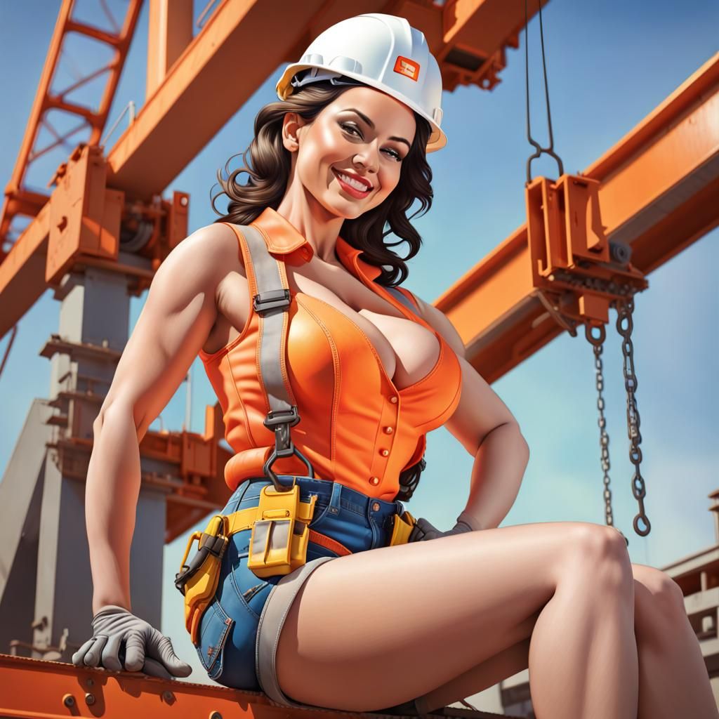 Construction Pinup