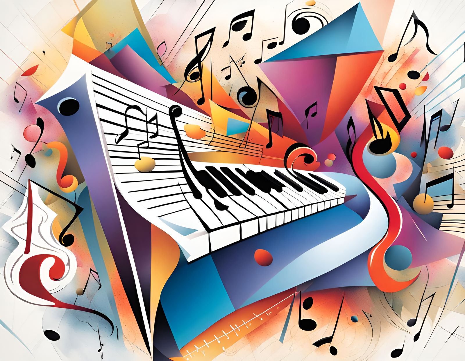 Abstract Symphony: A Colorful Interpretation