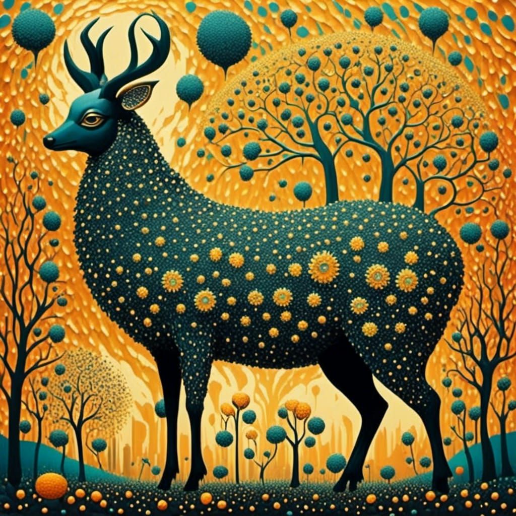 Surreal Scene in Style of Tang Yau Hoong