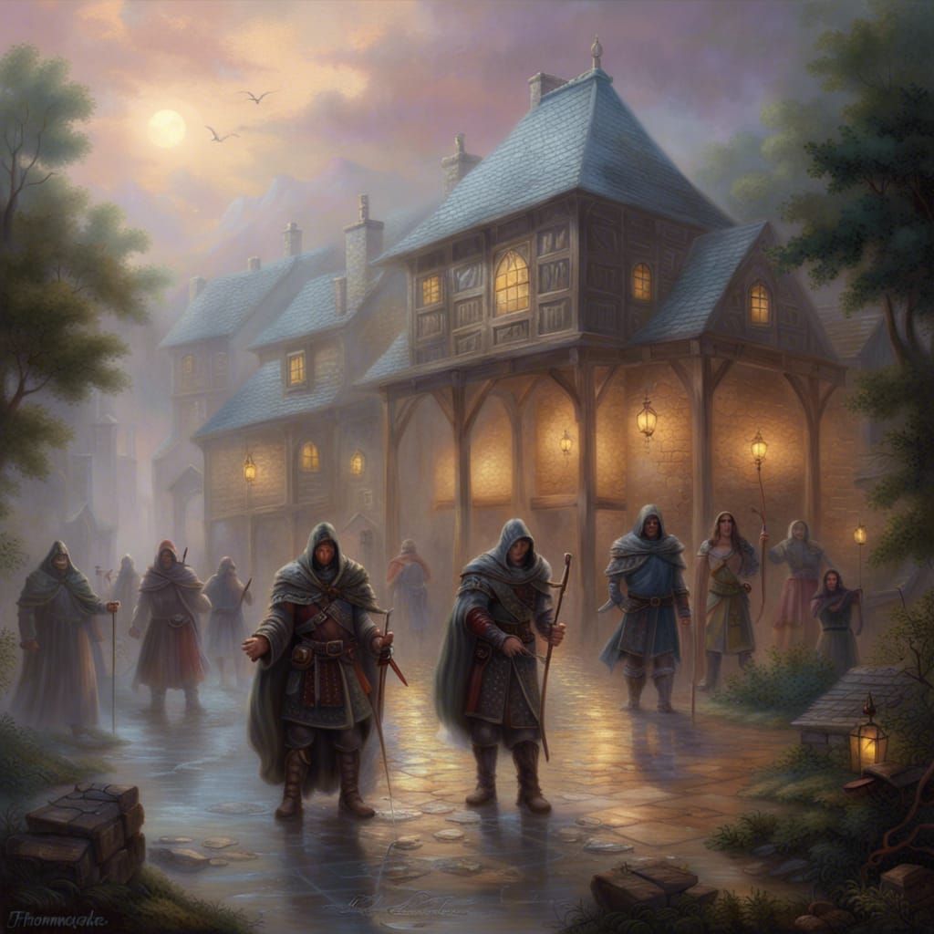 Ethereal Fantasy Mercenaries Guild in Mist