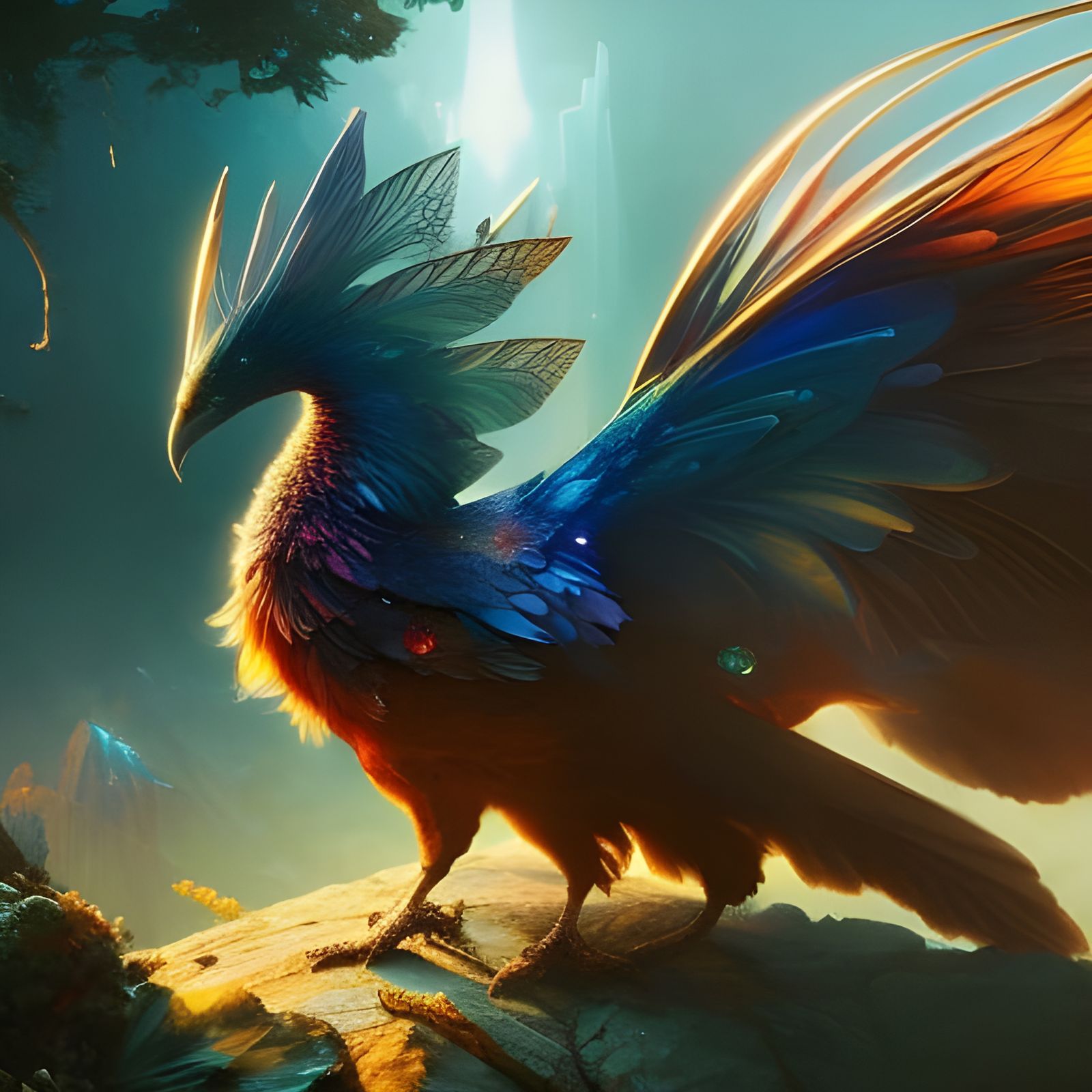 Faerie Chicken Goddess