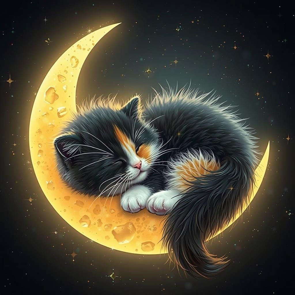 Goodnight 🌙 Kitten