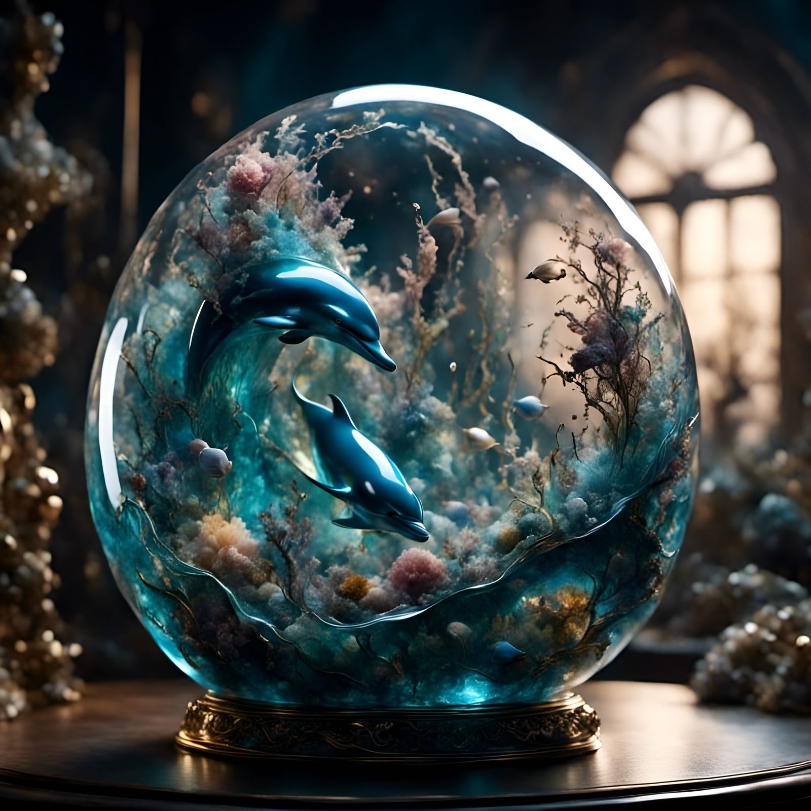 Ocean in Glass at Midnight: Concept Art