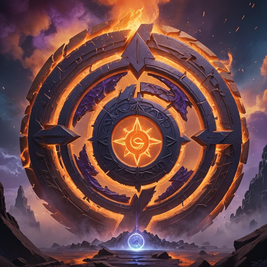 Burning Rune Stargate to Parallel Universe