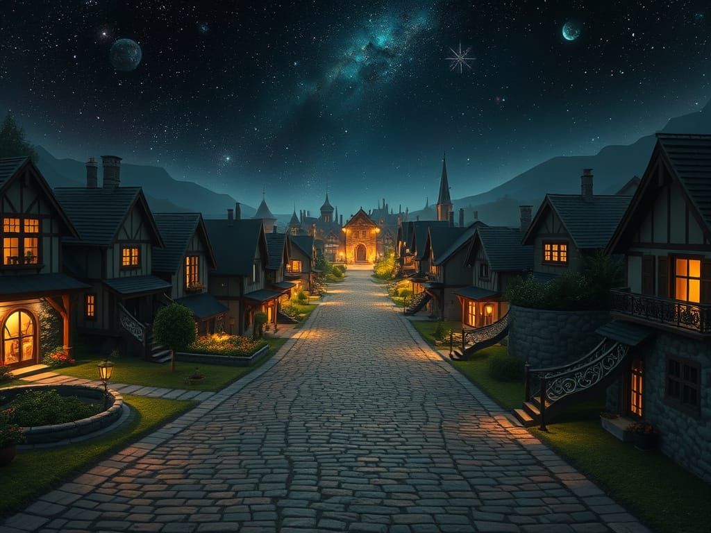 Cosmic Cobblestone Road to a Multiverse Market Square