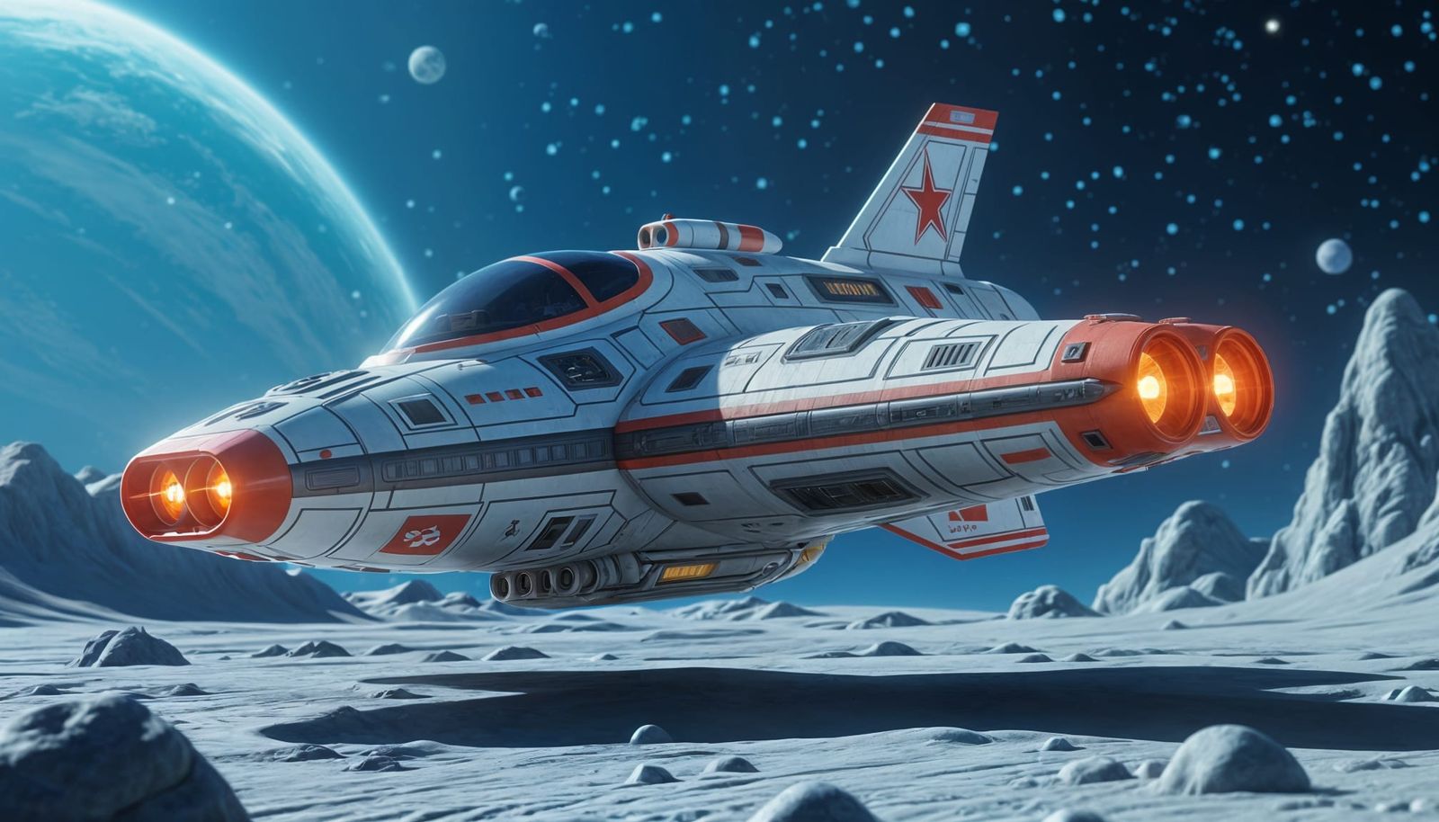 Exploring an alien planet