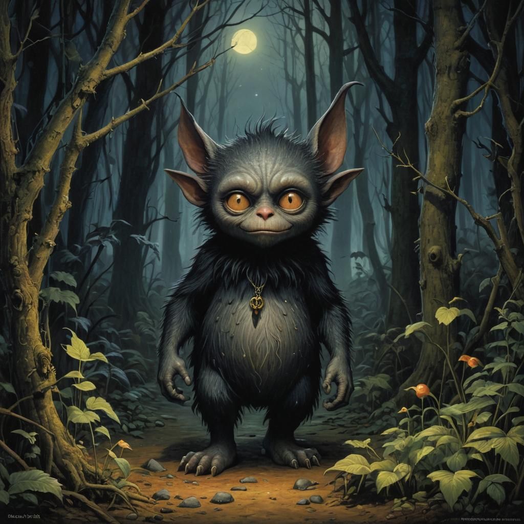 Grimdark Art Inspired by Lehr, Sendak and Lacombe