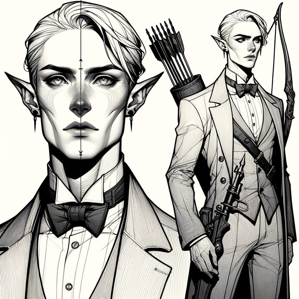 The Reishi Marksman: Androgynous Aristocrat