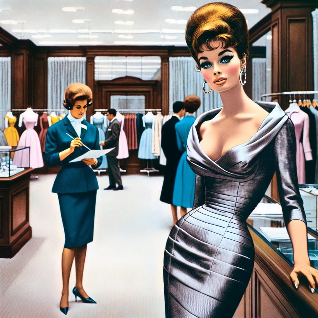 New york departement store 1960s ad